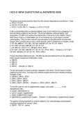 HCS-D NEW QUESTIONS & ANSWERS 2026