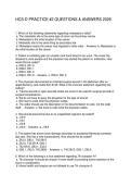 HCS-D PRACTICE -2 QUESTIONS & ANSWERS 2026