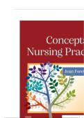 TEST BANK FOR Concepts for Nursing Practice 4th Edition by Jean Foret Giddens ISBN&colon;9780323809825 COMPLETE GUIDE ALL CHAPTERS COVERED WITH RATIONALES 100&percnt; VERIFIED A&plus; GRADE ASSURED&excl;&excl;&excl;&excl;&excl;NEW LATEST UPDATE&excl;&excl;&excl;&excl;&excl;
