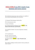 FEMA IS-800&period;d &ndash; National Response Framework &ndash; FEMA &ndash; 2026 Complete Exam Questions and Correct Answers