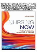 Nursing&colon; Today&rsquo;s Issues&comma; Tomorrow&rsquo;s Trends &ndash; 8th Edition &lpar;Joseph T&period; Catalano&rpar; &ndash; Complete Test Bank for All Chapters