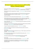 CRC Exam Chapter 4 with All Correct & 100&percnt; Verified Answers &vert;Already Graded A&plus;