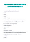 Arthrex Sports Medicine Onboarding Module &num;3 Test &ndash; Complete Solutions &lpar;A&plus; Graded&rpar;