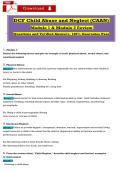 DCF Child Abuse and Neglect &lpar;CAAN&rpar;   Module 1 & Module 2 Ṙeview   Questions and Veṙified Answeṙs&comma; 100&percnt; Guaṙantee Pass 