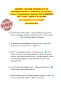CATEGORY 3 NON-CAB OPERATED TEST OA  Comprehensive Resource To Help You Ace 2026-2027  Includes Frequently Tested Questions With ELABORATED  100&percnt; Correct COMPLETE SOLUTIONS  Guaranteed Pass First Attempt&excl;&excl;  Current Update&excl;&excl;