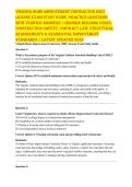 VIRGINIA HOME IMPROVEMENT CONTRACTOR &lpar;HIC&rpar; LICENSE EXAM STUDY GUIDE&comma; PRACTICE QUESTIONS WITH VERIFIED ANSWERS &vert; VIRGINIA BUILDING CODES&comma; CONSTRUCTION SAFETY&comma; CONTRACT LAW&comma; STRUCTURAL REQUIREMENTS & RESIDENTIAL IMPROVEMENT STANDARDS &vert; LATEST UPDATED 2026