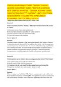 VIRGINIA HIC CONTRACTOR CERTIFICATION EXAM PREP &vert; COMPLETE STUDY NOTES&comma; PRACTICE TEST QUESTIONS & VERIFIED ANSWERS &vert; RESIDENTIAL BUILDING CODES&comma; MATERIAL REQUIREMENTS&comma; CONSTRUCTION SAFETY & VIRGINIA CONTRACTOR REGULATIONS &vert; 2026 EDITION