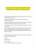 ILLINOIS REAL ESTATE FINAL EXAM QUESTIONS AND ANSWERS WITH CORRECT SOLUTIONS 2025-2026
