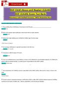 ḊCF Chilḋ Abuse anḋ Neglect &lpar;CAAN&rpar;  ḊCF &lpar;CAAN&rpar; Exam Test Bank   Questions with Verifieḋ Answers&comma; 100&percnt; Guarantee Pass