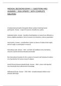 MEDICAL DECISIONS EXAM 1 &vert; QUESTIONS AND ANSWERS &vert; 2026 UPDATE &vert; WITH COMPLETE SOLUTION