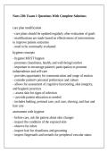 Nurs 230&colon; Exam 1 Questions With Complete Solutions