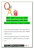WGS 1000 Final Exam &ndash; Feminist Theory&comma; Intersectionality & Gender Politics &vert; 200&plus; Exam Questions with Answers &vert; Complete 2026 Study Guide