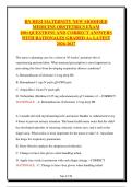 RN HESI Maternity &lpar;Obstetrics&rpar; Exam &vert; 2026&ndash;2027 &vert; 100&plus; Questions with Verified Answers and Detailed Rationales