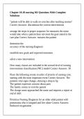 Chapter 18-20 nursing 302 Questions With Complete Solutions