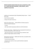 NR449 EVIDENCE-BASED PRACTICE QUIZ 4 &lpar;CHAPTER 13 AND 15&rpar; &vert; QUESTIONS AND ANSWERS &vert; 2026 UPDATE &vert; WITH COMPLETE SOLUTION