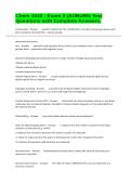 Chem 1030 - Exam 3 &lpar;AUBURN Test Questions with Complete Answers&period;