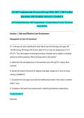 ATI RN FUNDAMENTALS ACTUAL PROCTORED EXAM 2026&sol;2027 &vert; 100 Verified Q&A &vert; Detailed Answers &vert; Content Mastery Series &vert; Pass Guaranteed - Graded A