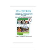 Test Bank for The Human Body in Health & Disease 8th Edition by Kevin T&period; Patton&comma; Frank B&period; Bell & Terry Thompson &vert; Latest Update 2026 &vert; 100&percnt; Verified Answers