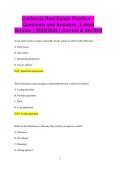California Real Estate Practice &ndash; Questions and Answers &vert; Latest Version &vert; 2025&sol;2026 &vert; Correct & Verified