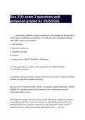 Bus 215&colon; exam 2 questions well answered graded A&plus; 2025&sol;2026