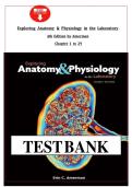 Test Bank for Exploring Anatomy & Physiology in the Laboratory 4th Edition Amerman - COMPLETE&comma; Verified Answers&comma; All Chapters 1-29 &lpar;Updated for 2026&rpar;