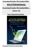 Accounting Principles Canadian Edition Solution Manual 9th Edition &vert; Weygandt&comma; Kieso&comma; Kimmel&comma; Trenholm&comma; Warren&comma; Novak