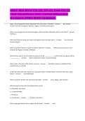 HIST 201 BYU Ch&period;10&comma; Ch&period;11 And Ch&period;12 Test Questions with Correct&sol;Revised Answers 2025-2026 Updated&period;
