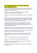 FBLA JOURNALISM STUDY GUIDE 2026 QUESTIONS AND ANSWERS RATED
