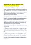 FBLA JOURNALISM UPDATED 2026 EXAM SCRIPT QUESTIONS AND ANSWERS RATED