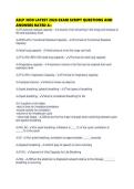 ASLP 3030 LATEST 2026 EXAM SCRIPT QUESTIONS AND ANSWERS RATED