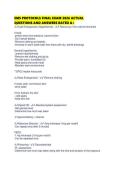 EMS PROTOCOLS FINAL EXAM 2026 ACTUAL QUESTIONS AND ANSWERS RATED