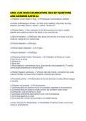 ANSC 4405 MAIN EXAMINATION 2026 SET QUESTIONS AND ANSWERS RATED 