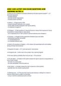 ANSC 4405 LATEST 2026 EXAM QUESTIONS AND ANSWERS RATED