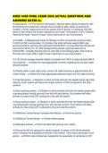 ANSC 4405 FINAL EXAM 2026 ACTUAL QUESTIONS AND ANSWERS RATED
