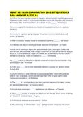 MGMT 425 MAIN EXAMINATION 2026 SET QUESTIONS AND ANSWERS RATED