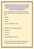 MINNESOTA PESTICIDE APPLICATOR EXAM LATEST 2026 ACTUAL  EXAM WITH COMPLETE QUESTIONS AND CORRECT DETAILED  ANSWERS &lpar;100&percnt; VERIFIED ANSWERS&rpar; &vert;ALREADY GRADED A&plus;&vert;  &vert;&vert;PROFESSOR VERIFIED&vert;&vert; &vert;&vert;BRANDNEW&excl;&excl;&excl;&vert;&vert;