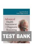 Test Bank for Advanced Health Assessment and Diagnostic Reasoning&comma; 5th Edition by Jacqueline Rhoads & Sandra Wiggins Petersen &lpar;2026&sol;2027 Update&rpar;