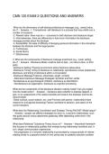 CMN 120 EXAM 2 QUESTIONS AND ANSWERS