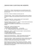 CMN 260 EXAM 2 QUESTIONS AND ANSWERS