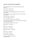 CMN 152V QUESTIONS AND ANSWERS