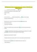 COP 4600 Midterm Review Questions with Correct Answers&vert; 2025&sol;2026 Latest  Update