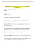 Package-&colon;&colon;COP 4600 Exams with Correct Answers &lpar;Latest&rpar;