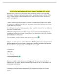 End of Life Care Exam Questions with Correct Answers&vert; New Update