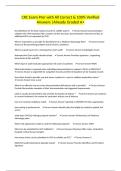 CRC Exam Prer with All Correct & 100&percnt; Verified Answers &vert;Already Graded A&plus;