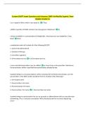 Custom EXCPT exam Questions and Answers 100&percnt; Verified By Experts