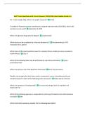 ExCPT Exam Questions with Correct Answers&vert; 2025&sol;2026 Latest Update