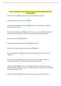 ExCPT Exam Simplified 5 Exam Questions and Answers 100&percnt; Verified By Experts