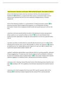 Excpt Assessment Questions and Answers 100&percnt; Verified By Experts&vert; New Update