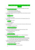 Galen NUR 170 Exam 2 Prep Questions and Answers&vert;Accurate&vert;Verified