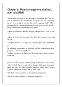 Chapter 9 Pain Management during Labor and Birth
